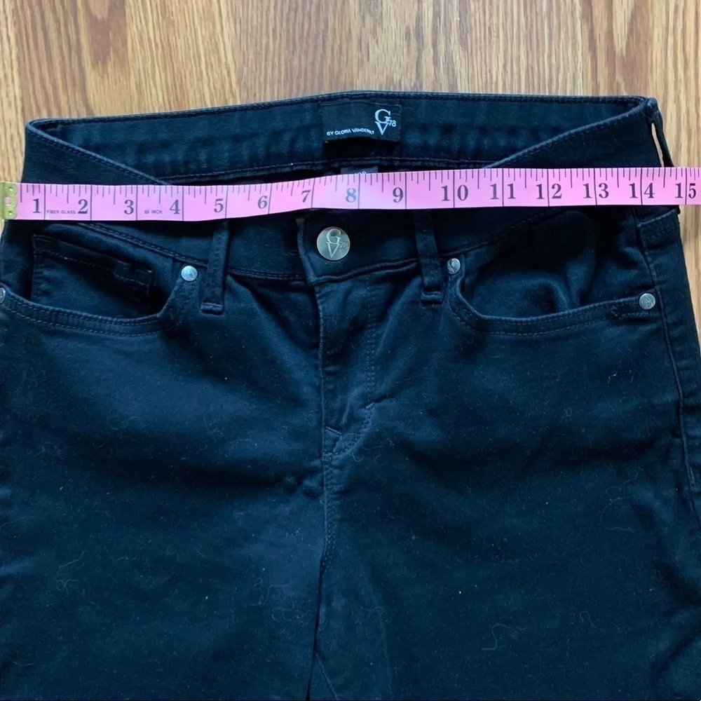 GLORIA VANDERBILT 10 Petite Black Jeans